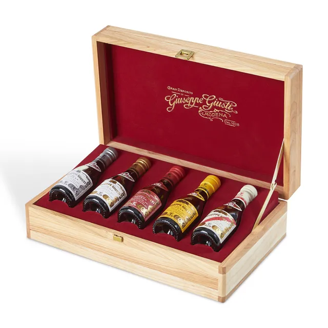 giusti-cofanetto-collezione-storica-5x100ml-balsamico-modena-igp image 1