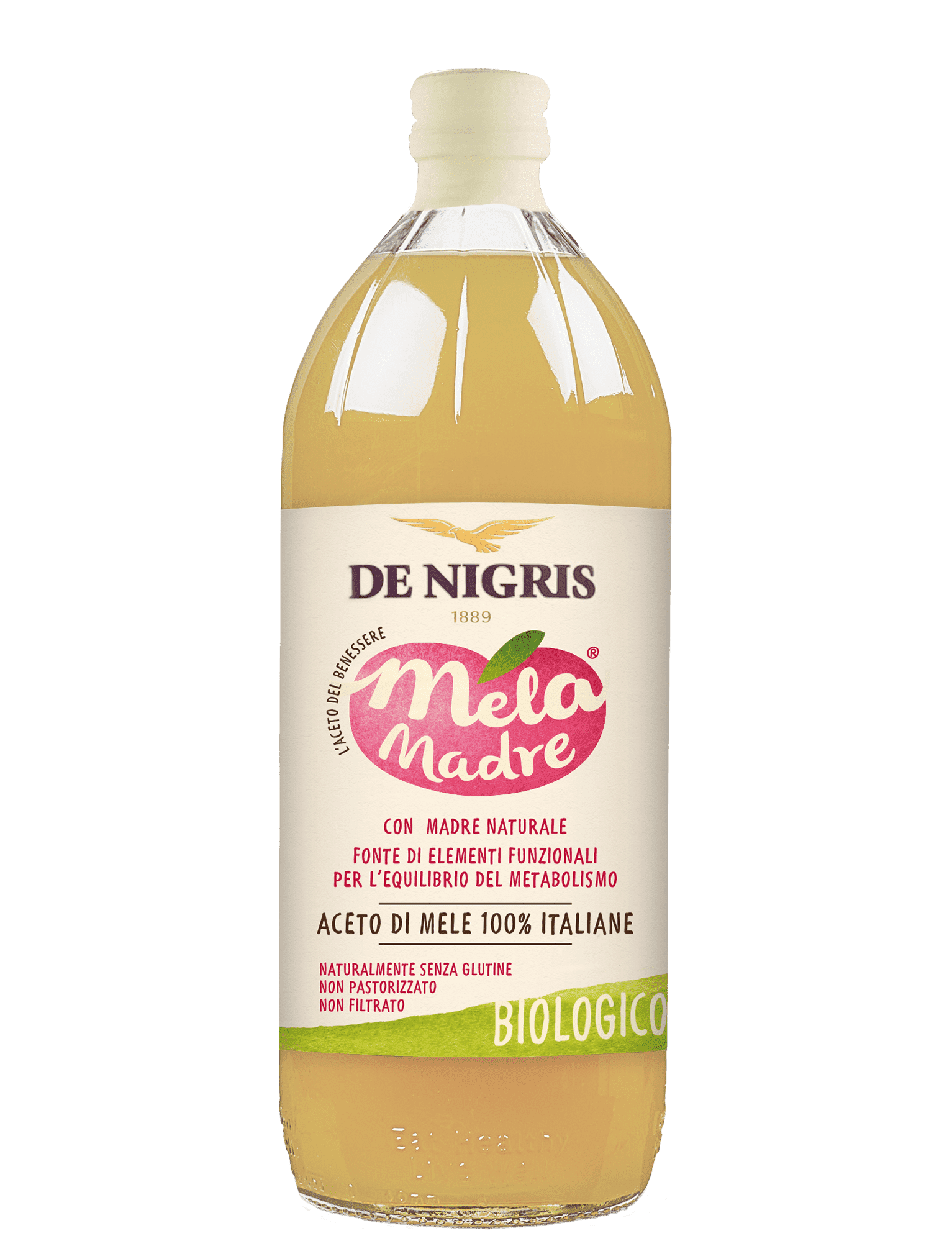 de-nigris-1889-melamadre-aceto-di-mele-biologico-1-litro image 1