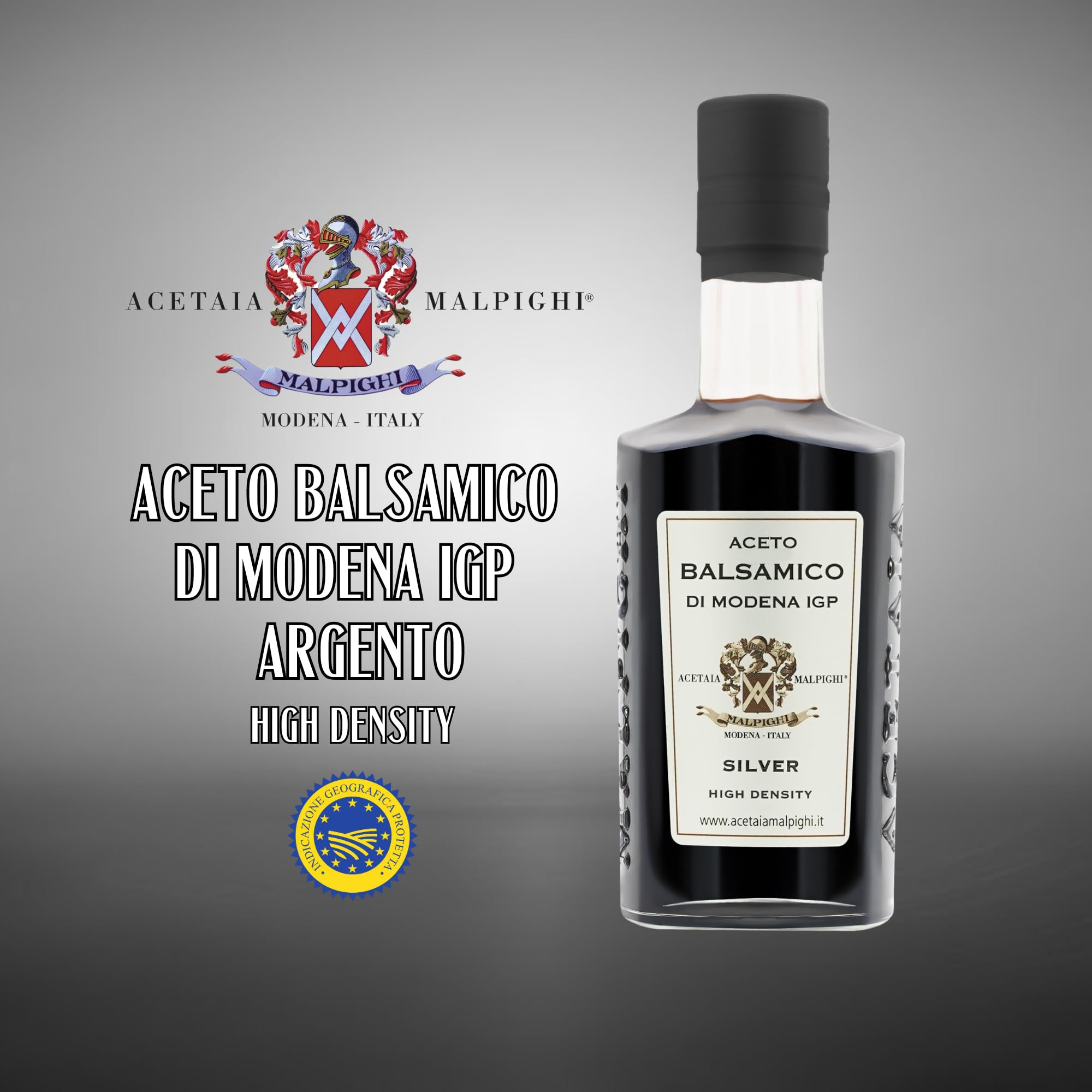 acetaia-malpighi-aceto-balsamico-di-modena-igp-argento-250-ml-senza-caramello image 3