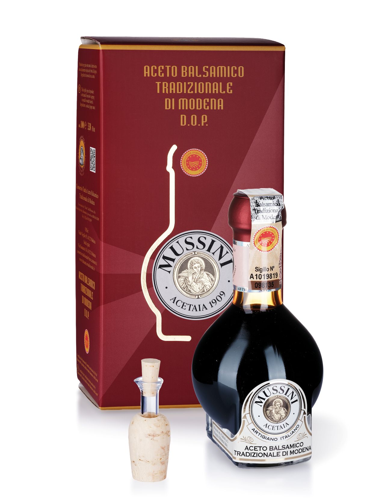 mussini-affinato-12-anni-aceto-balsamico-tradizionale-di-modena-d-o-p image 1