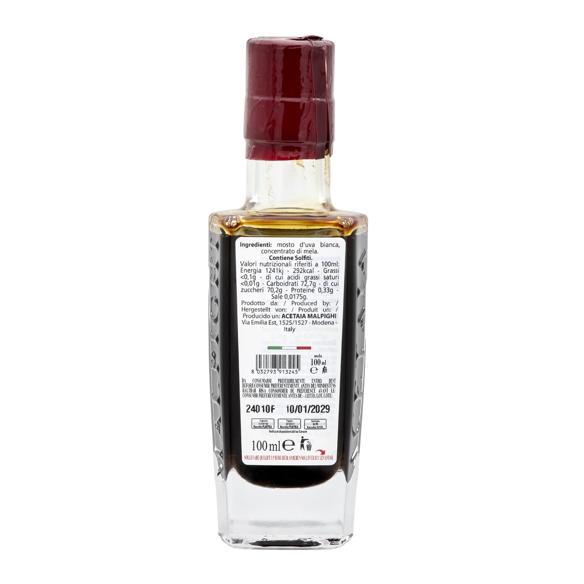 acetaia-malpighi-condimento-alla-mela-100-ml-da-mele-italiane-senza-caramello image 3
