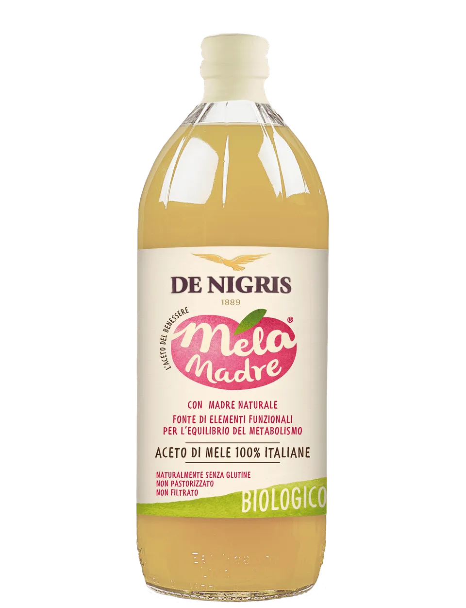 de-nigris-1889-melamadre-aceto-di-mele-biologico-1-litro image 1