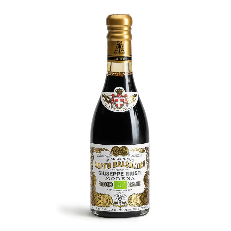 giusti-2-medaglie-d-oro-biologico-champagnotta-aceto-balsamico-di-modena-igp image 1