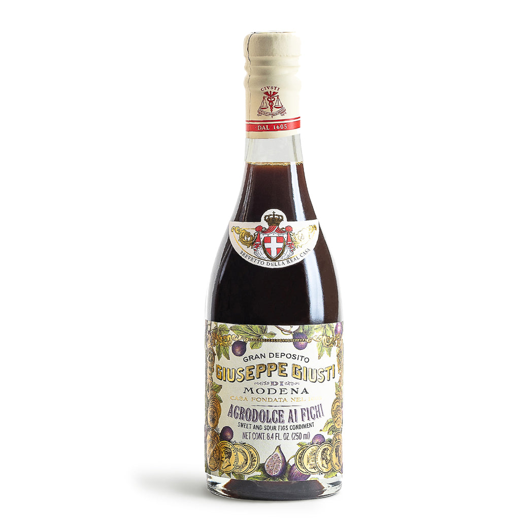 giusti-condimento-agrodolce-ai-fichi-blend-aceto-di-vino-e-succo-di-frutta image 1