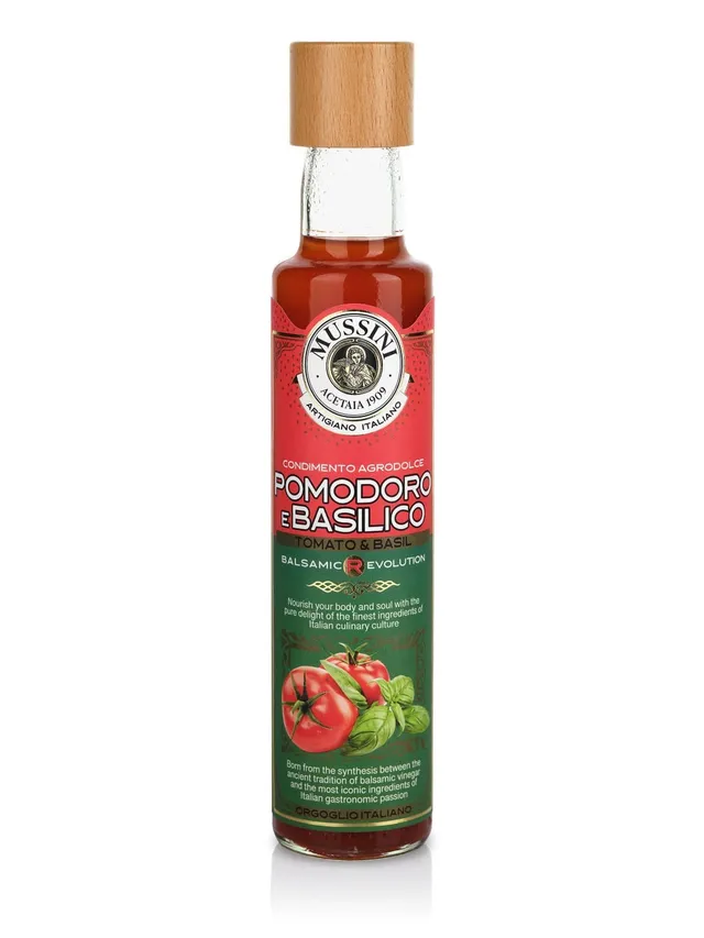 mussini-pomodoro-e-basilico-balsamic-r-evolution-condimento-fruttato image 1