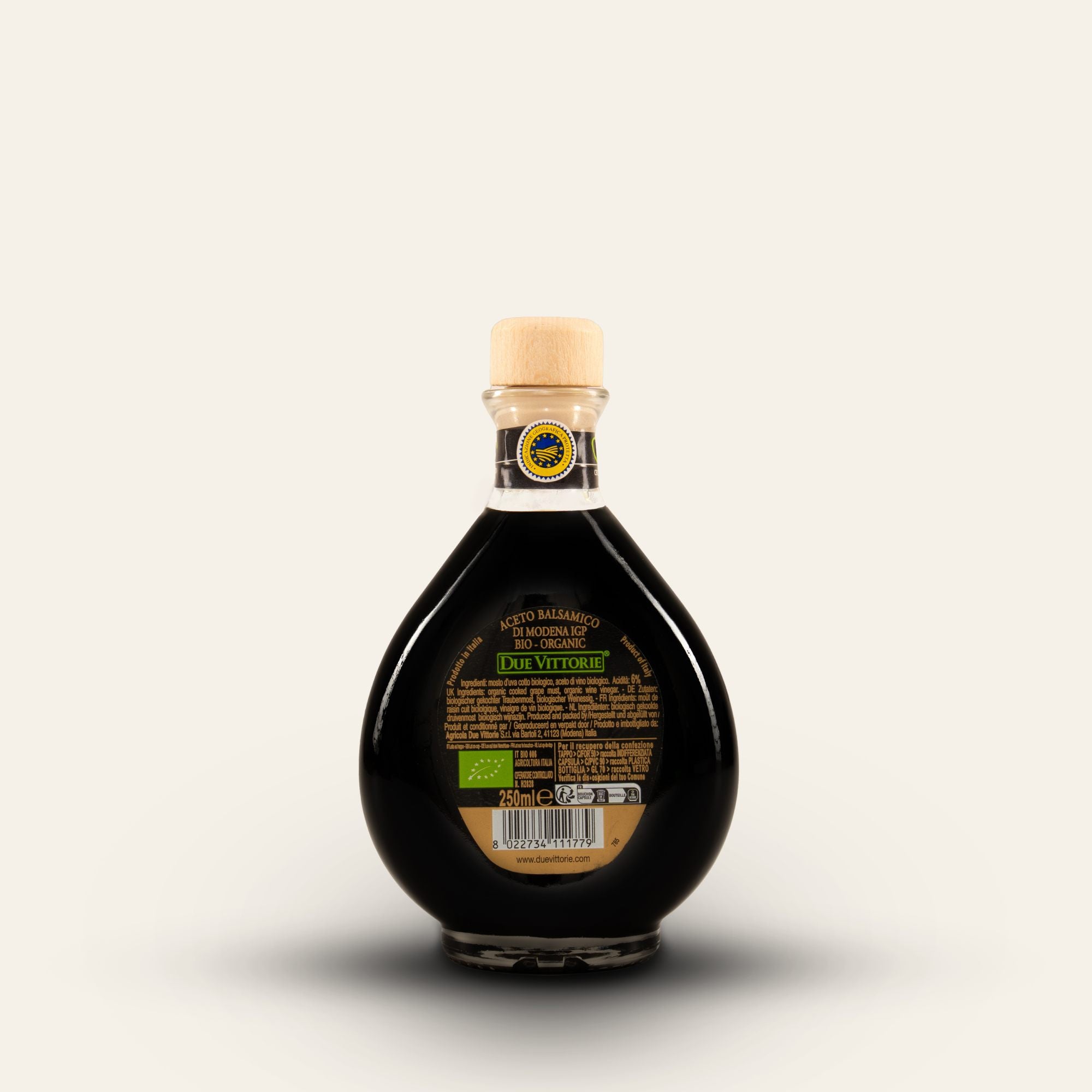 due-vittorie-aceto-balsamico-di-modena-biologico-igp image 2