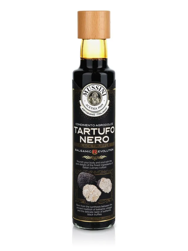 mussini-balsamic-r-evolution-tartufo-nero-condimento-fruttato-agro-dolce-al-tart image 1