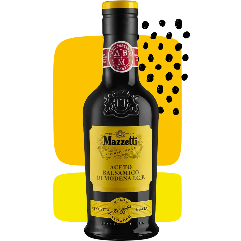 mazzetti-l-originale-etichetta-gialla-aceto-balsamico-di-modena-igp-250-ml image 1