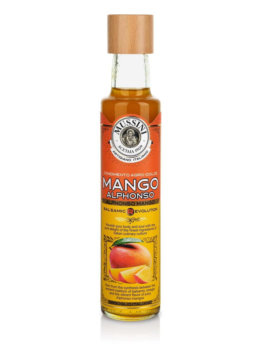 mussini-mango-alphonso-balsamic-r-evolution-condimento-fruttato image 1