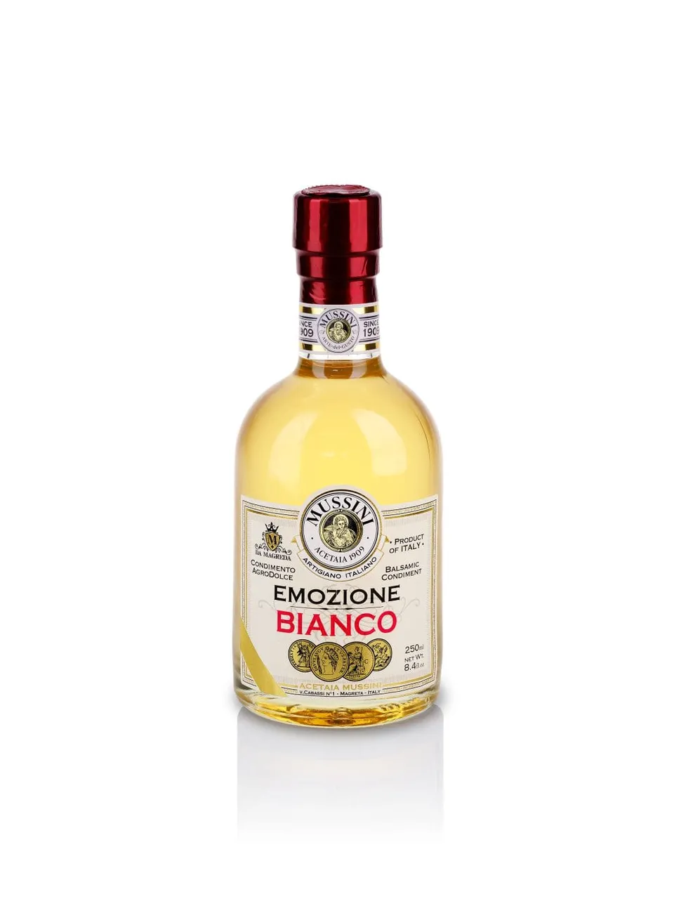 mussini-emozione-bianco-4-medaglie-condimento-agrodolce-bianco image 1