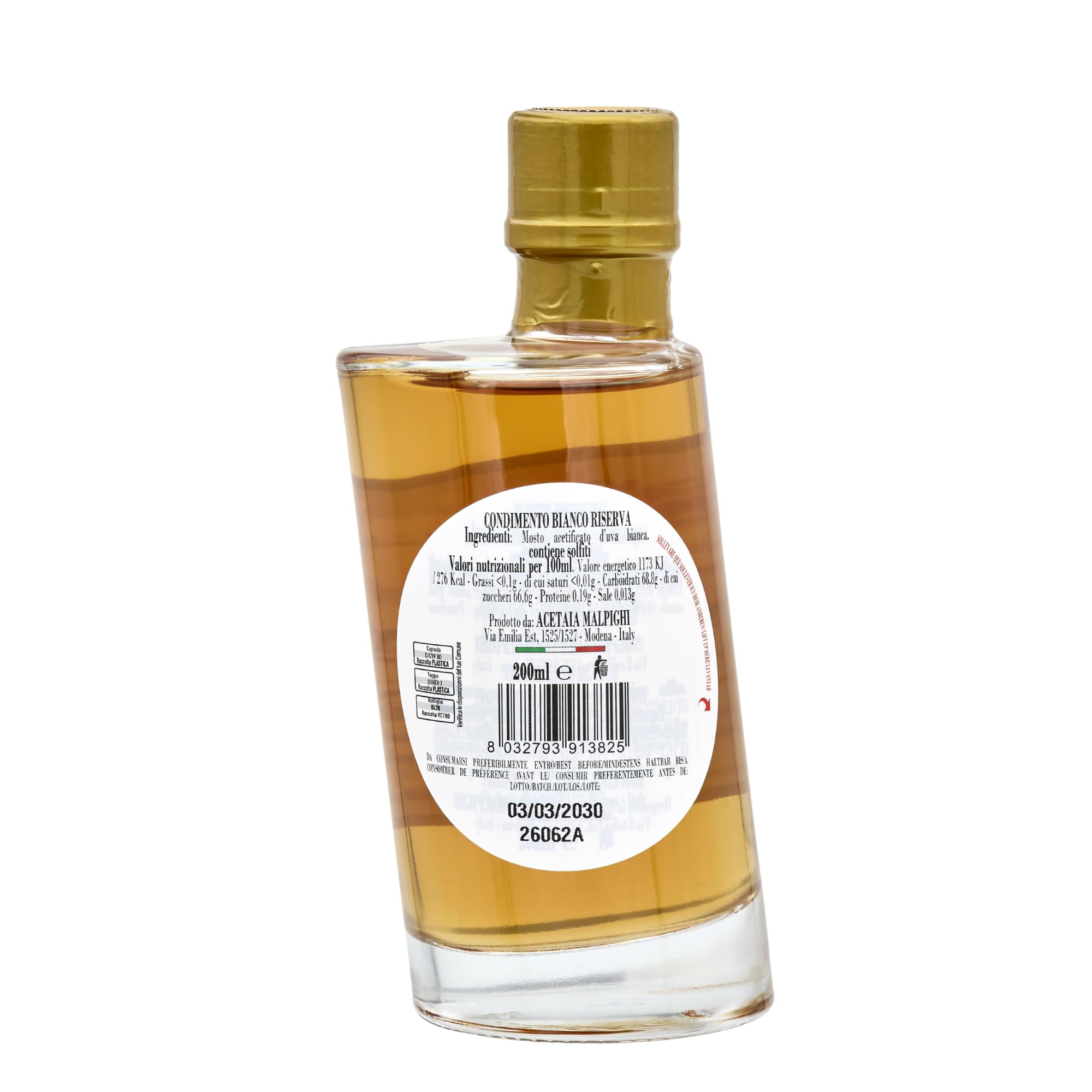 acetaia-malpighi-prelibato-riserva-8-anni-condimento-bianco-in-frassino-200-ml image 2