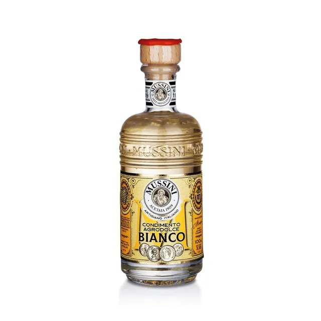mussini-belle-poque-bianco-4-medaglie-100-ml-condimento-agrodolce-bianco image 1