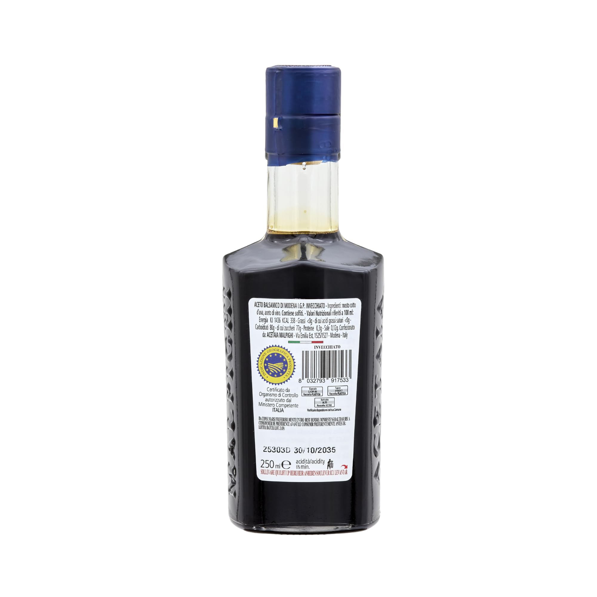 acetaia-malpighi-aceto-balsamico-di-modena-igp-invecchiato-250-ml image 2