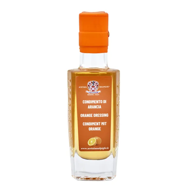 acetaia-malpighi-condimento-bianco-all-arancia-100-ml-senza-caramello image 1