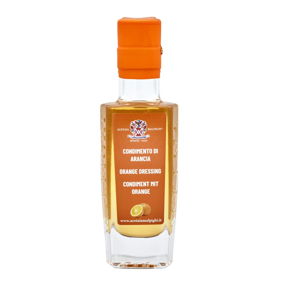 acetaia-malpighi-condimento-bianco-all-arancia-100-ml-senza-caramello image 1