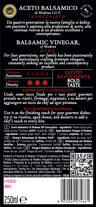 de-nigris-1889-aquila-rossa-gusto-avvolgente-aceto-balsamico-di-modena-igp image 4