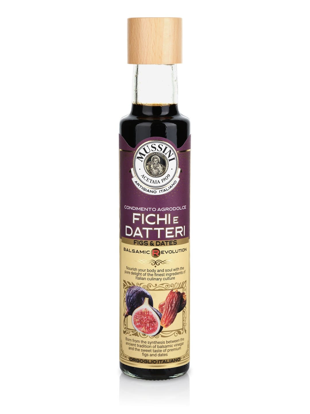 mussini-fichi-e-datteri-balsamic-r-evolution-condimento-fruttato-agro-dolce image 1
