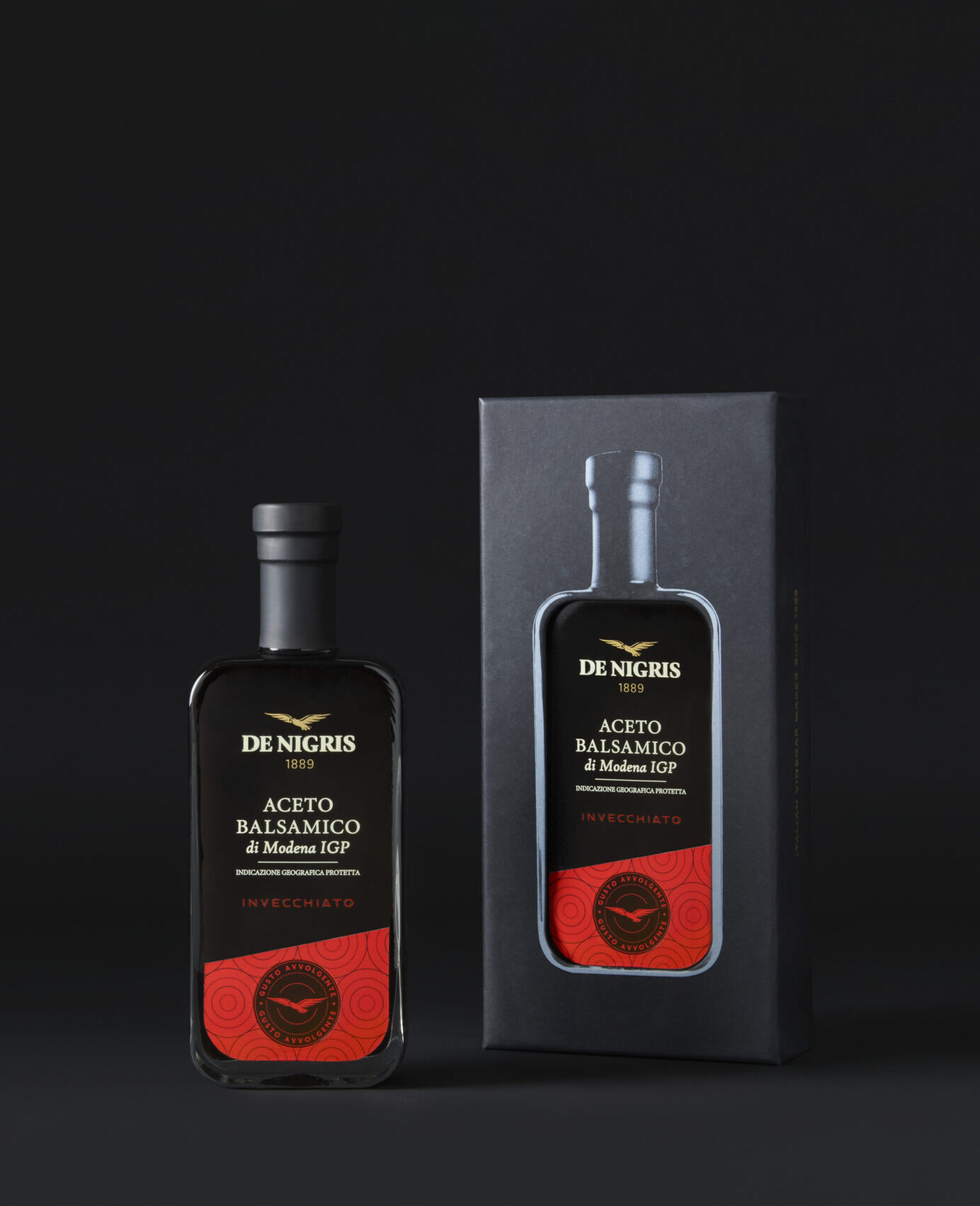 de-nigris-1889-aquila-rossa-gusto-avvolgente-aceto-balsamico-di-modena-igp image 3