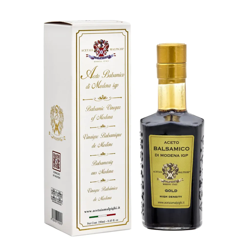 acetaia-malpighi-oro-aceto-balsamico-di-modena-igp-250-ml-senza-caramello-in-bar image 1