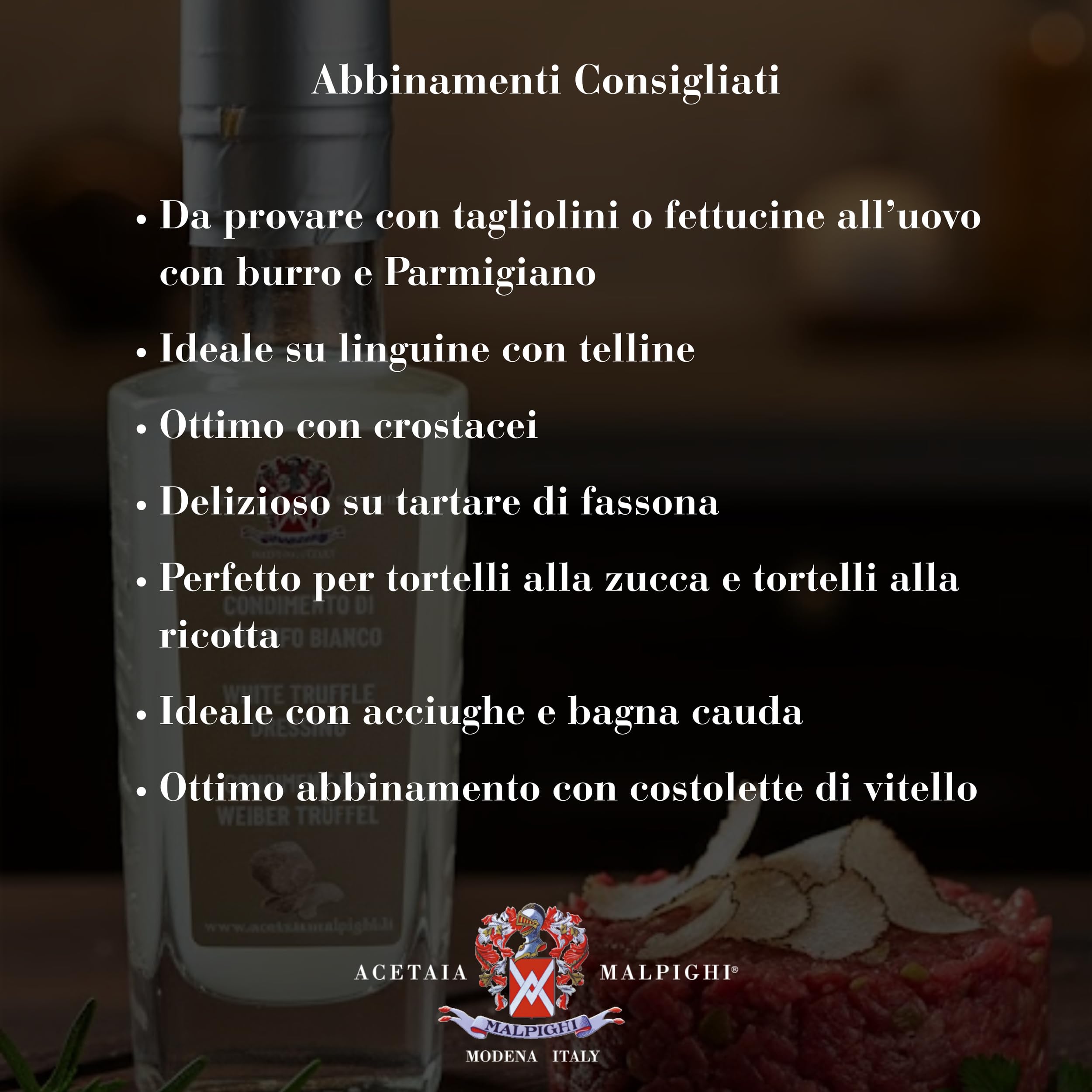 acetaia-malpighi-condimento-bianco-al-tartufo-bianco-100-ml-senza-caramello image 7