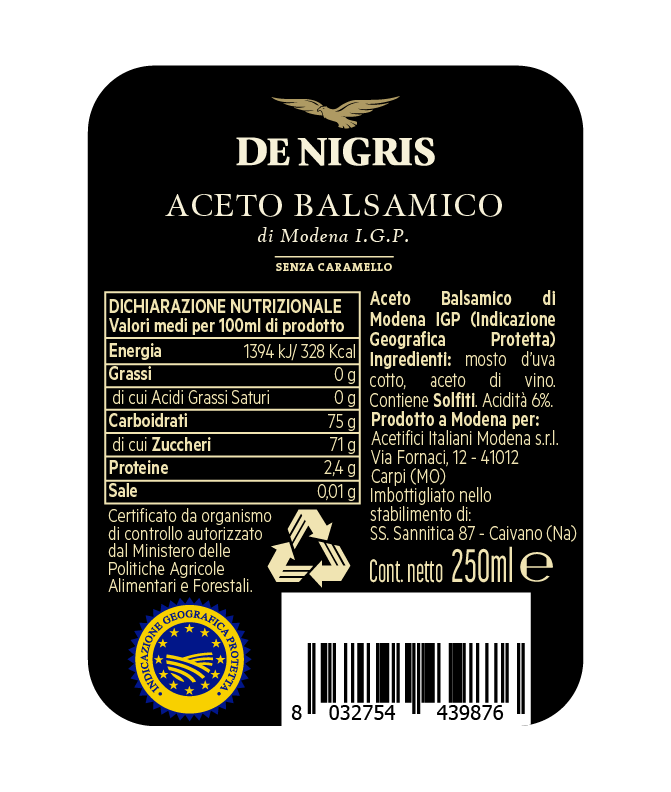 de-nigris-1889-ricetta-del-fondatore-aceto-balsamico-di-modena-igp image 3