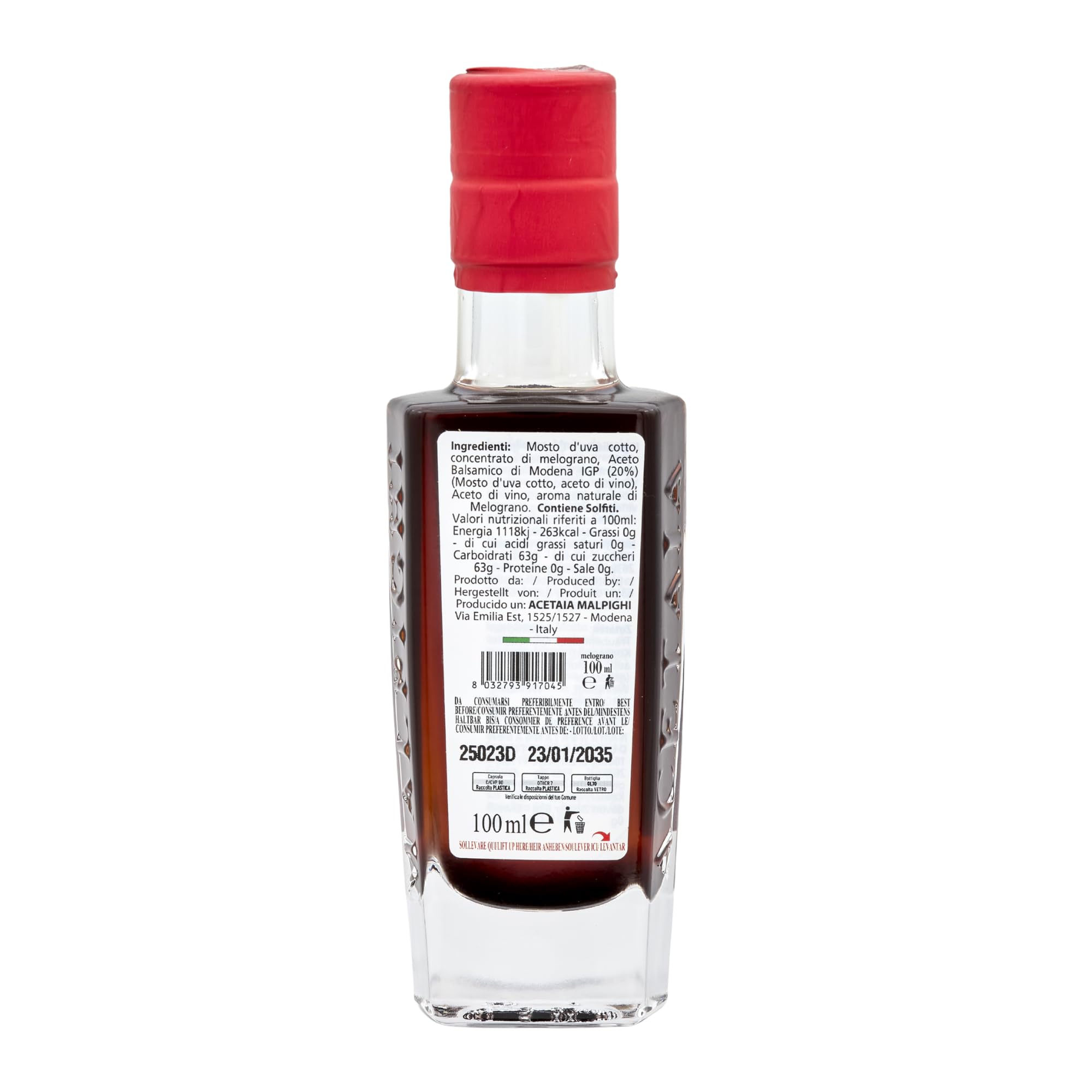 acetaia-malpighi-condimento-all-aceto-balsamico-di-modena-igp-al-melograno-100-m image 3