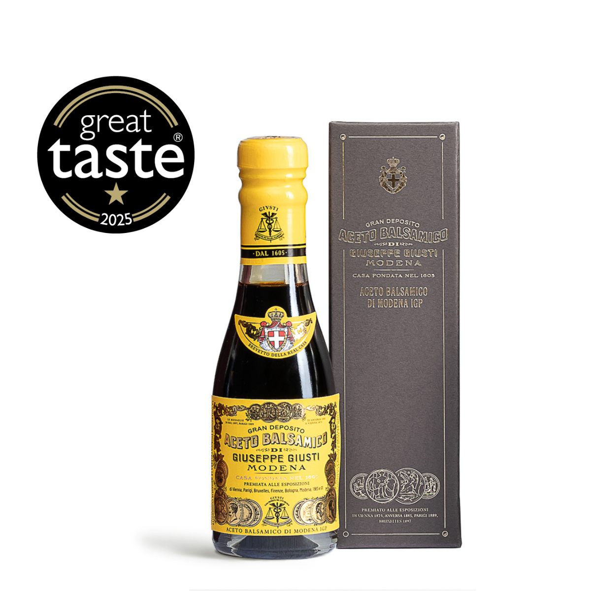 giusti-4-medaglie-d-oro-aceto-balsamico-di-modena-igp-champagnottina image 1